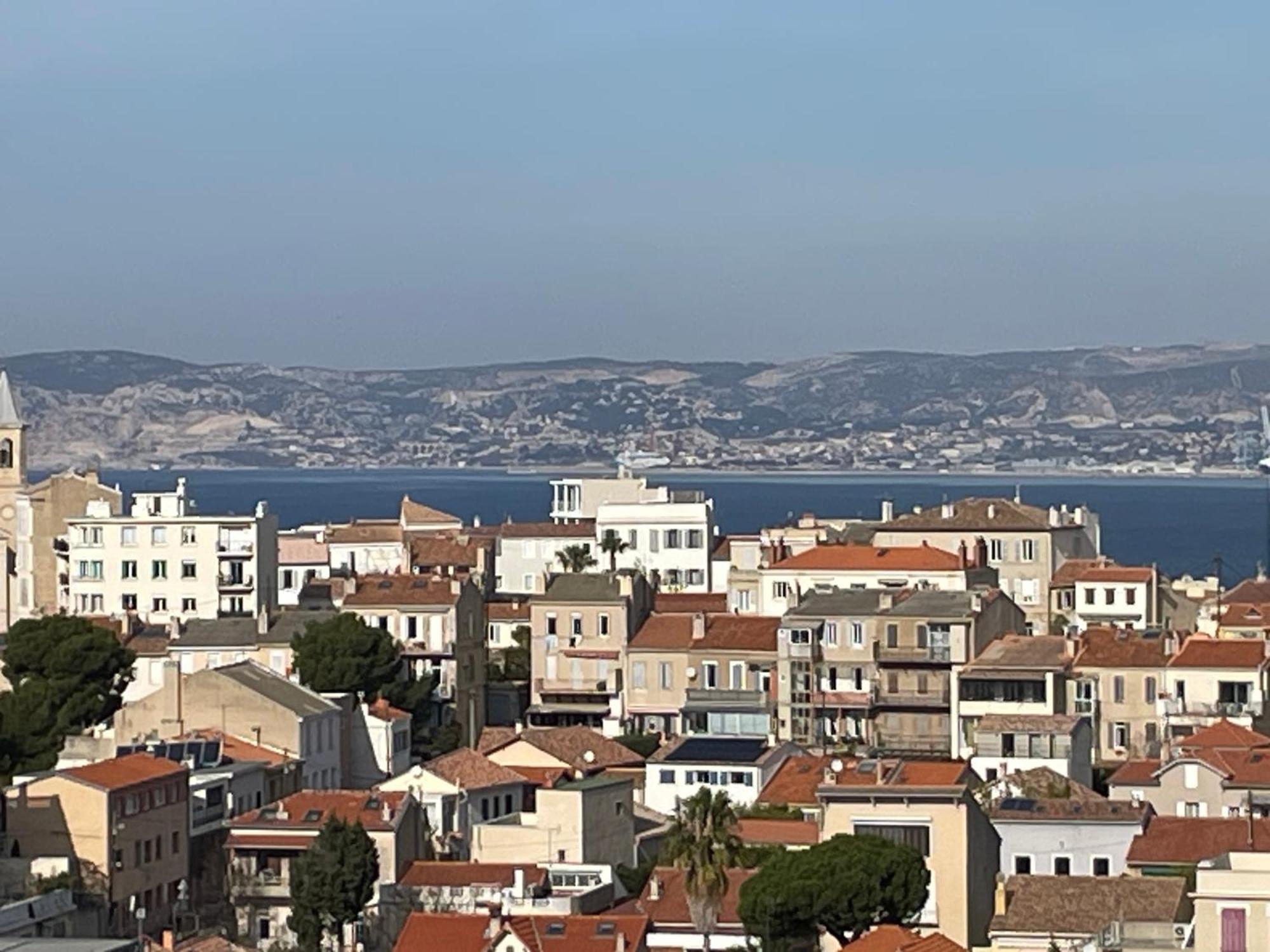 Vu Sur Mer Corniche Daire Marsilya Dış mekan fotoğraf