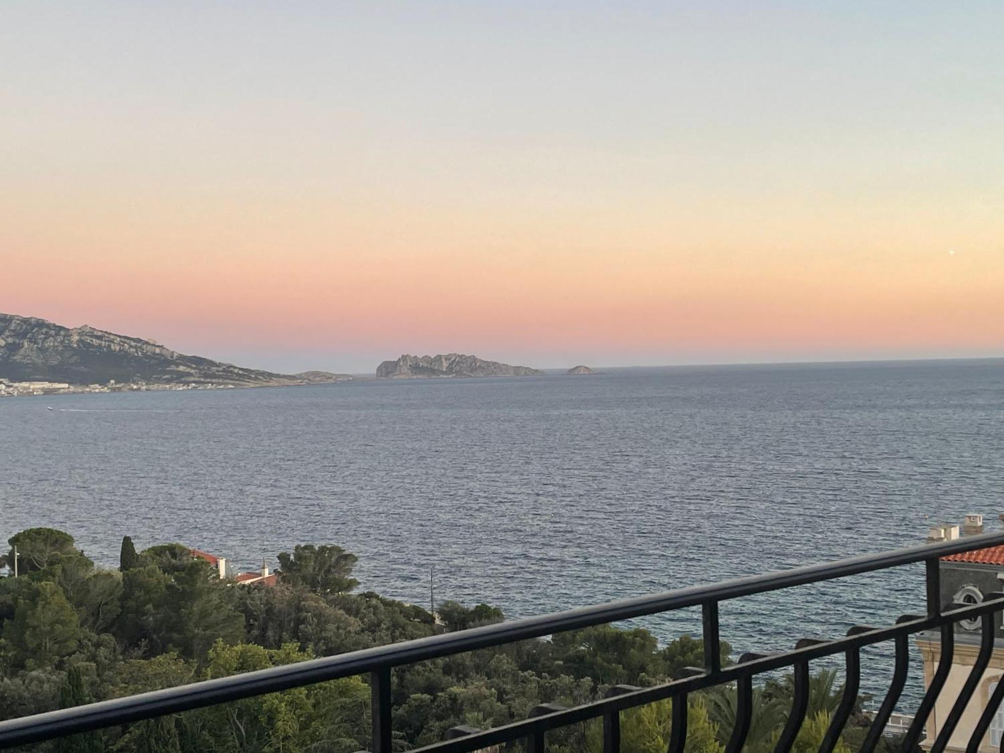 Vu Sur Mer Corniche Daire Marsilya Dış mekan fotoğraf