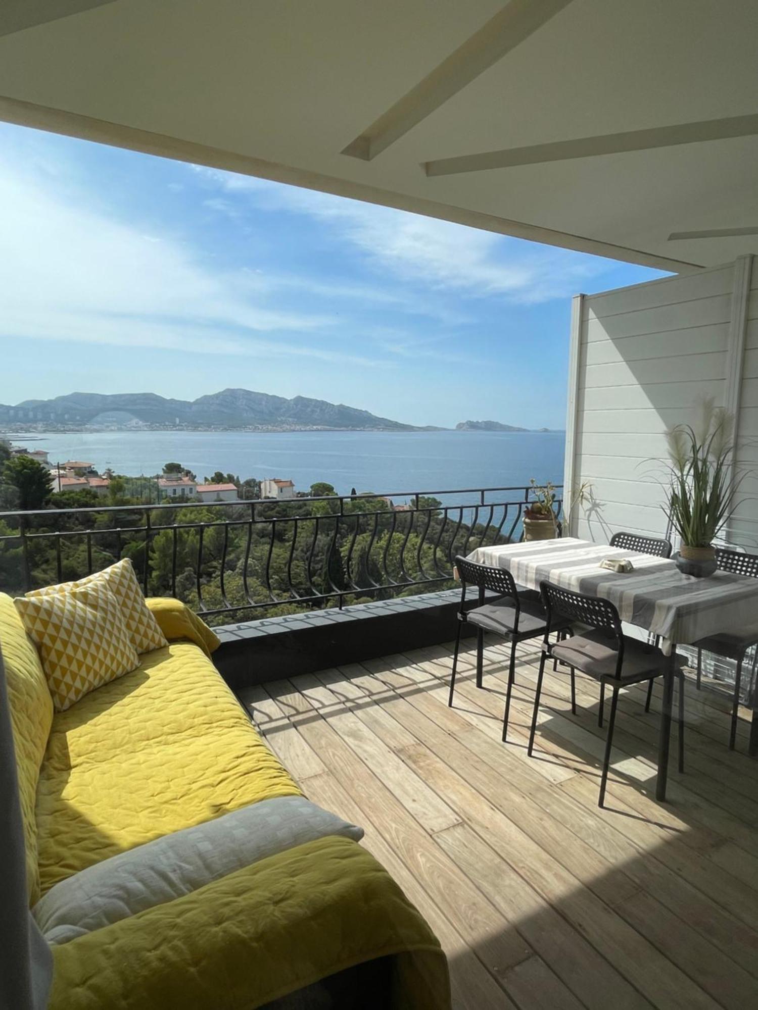 Vu Sur Mer Corniche Daire Marsilya Dış mekan fotoğraf